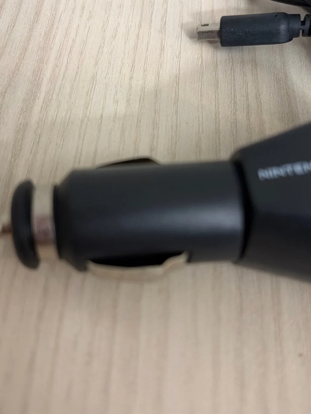 Nintendo DS Black Car Charger with Mini USB Cable